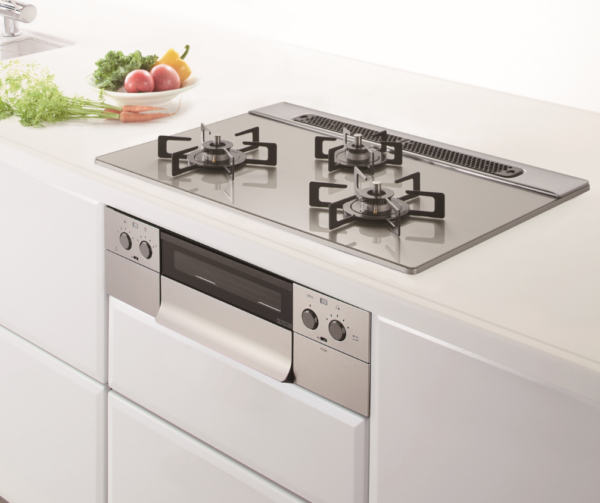 ノーリツ ネスト N3WU6PWAP2STE ムーンシルバーガラス 都市ガス(13A)、プロパンガス(LP) 用 - 画像 (2)